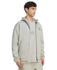 adidas Men's Z.n.e. Full-Zip Hooded Sportswear Track Jacket