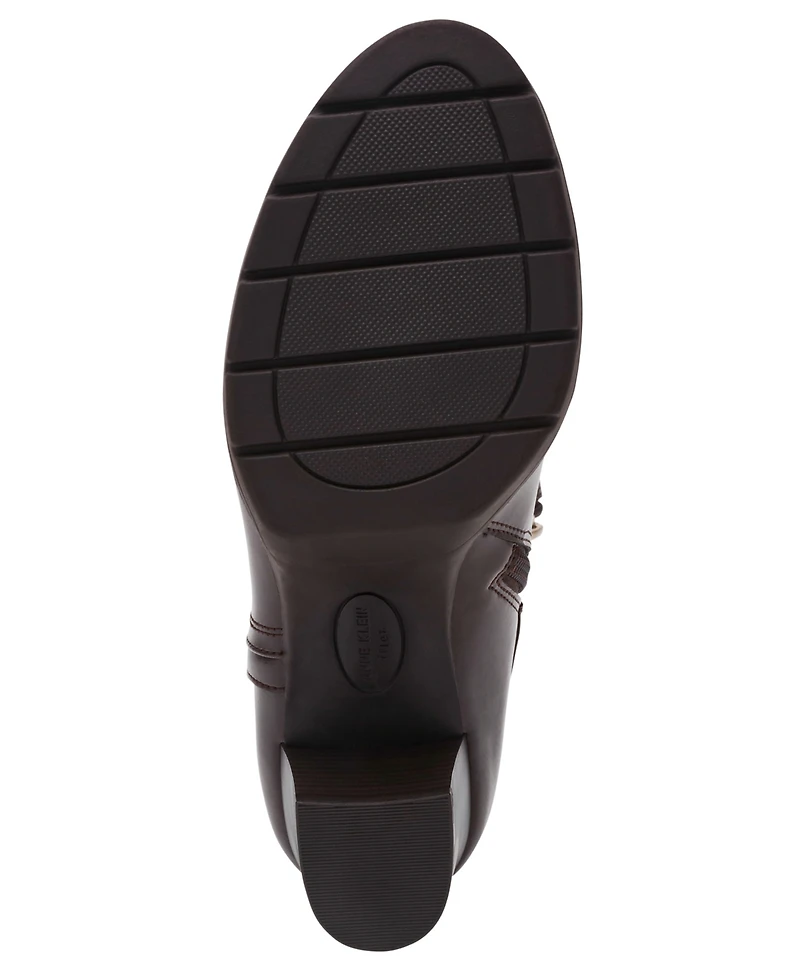 Anne Klein Women's Akrylee Round Toe Boots