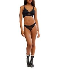 Free People Women's Fiona Longline Bralette