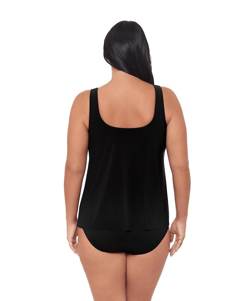 Miraclesuit Plus Boca Grande Ursula Underwire Tankini Top