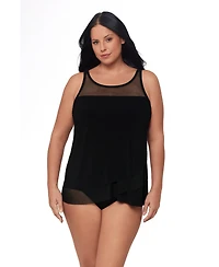 Miraclesuit Plus Mirage Tankini Top