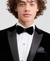 Mens Slim Fit Peak Lapel Velvet Sport coat