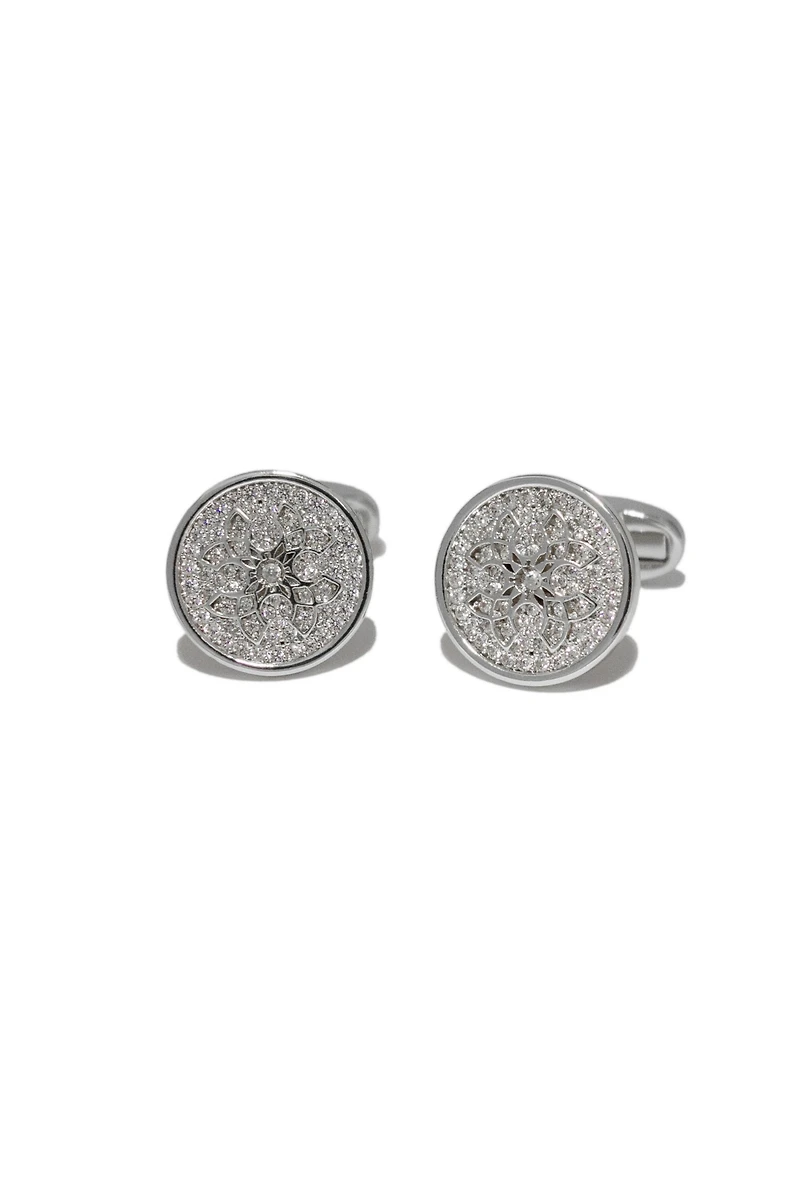 Classicharms Constantine Regal Round Cufflinks