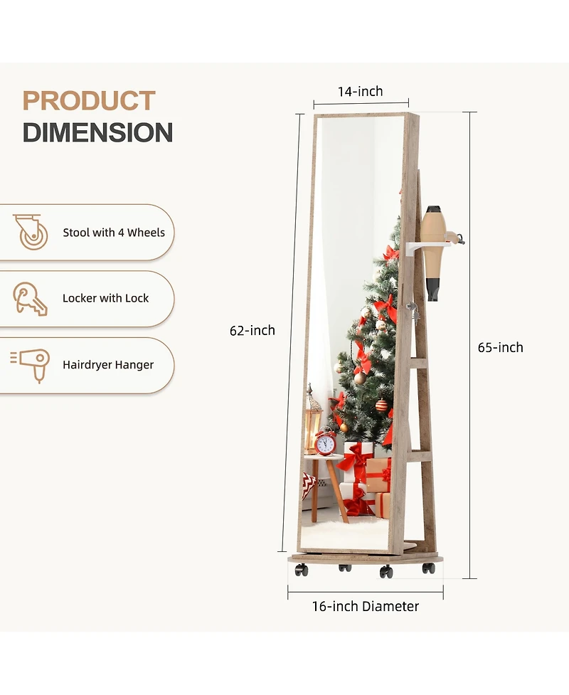 Vlsrka Our Jewelry cabinet is committed to bringing smart home life to thousands of families, making your life more convenient and fast.