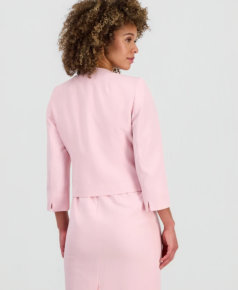 Kasper Women's Embellished Open-Front Blazer