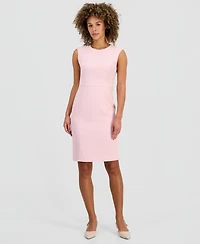 Kasper Women's Sleeveless Sheath Dress, Regular & Petite
