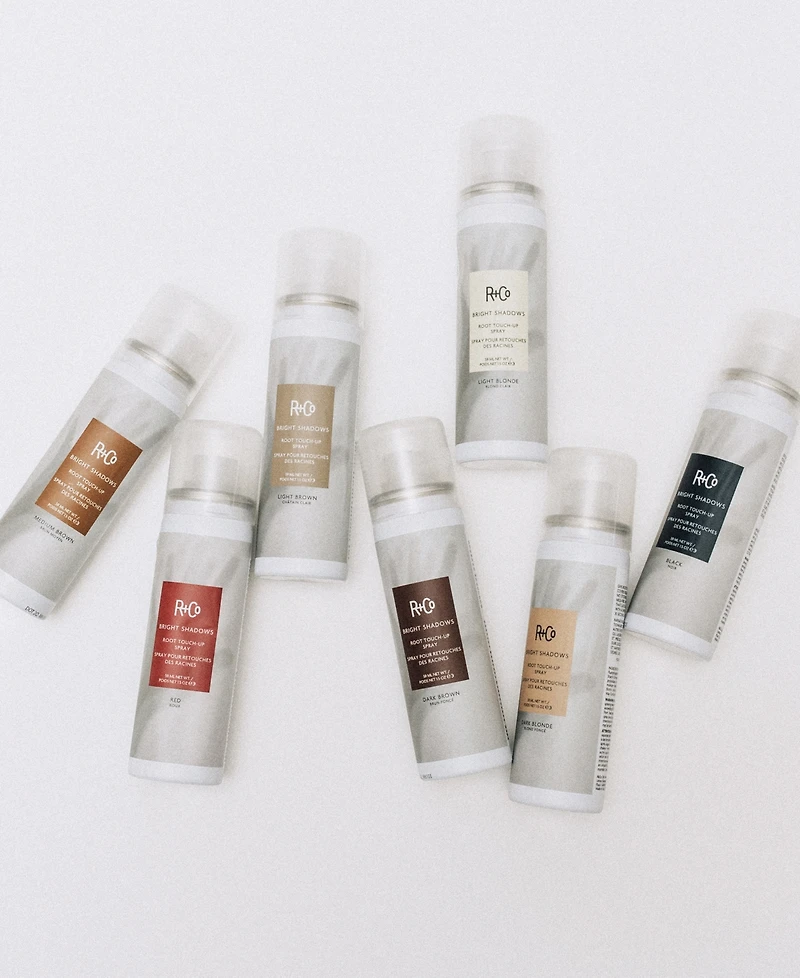 R+Co Bright Shadows Root Dark Brown Touch Up Spray, 1.5 oz.
