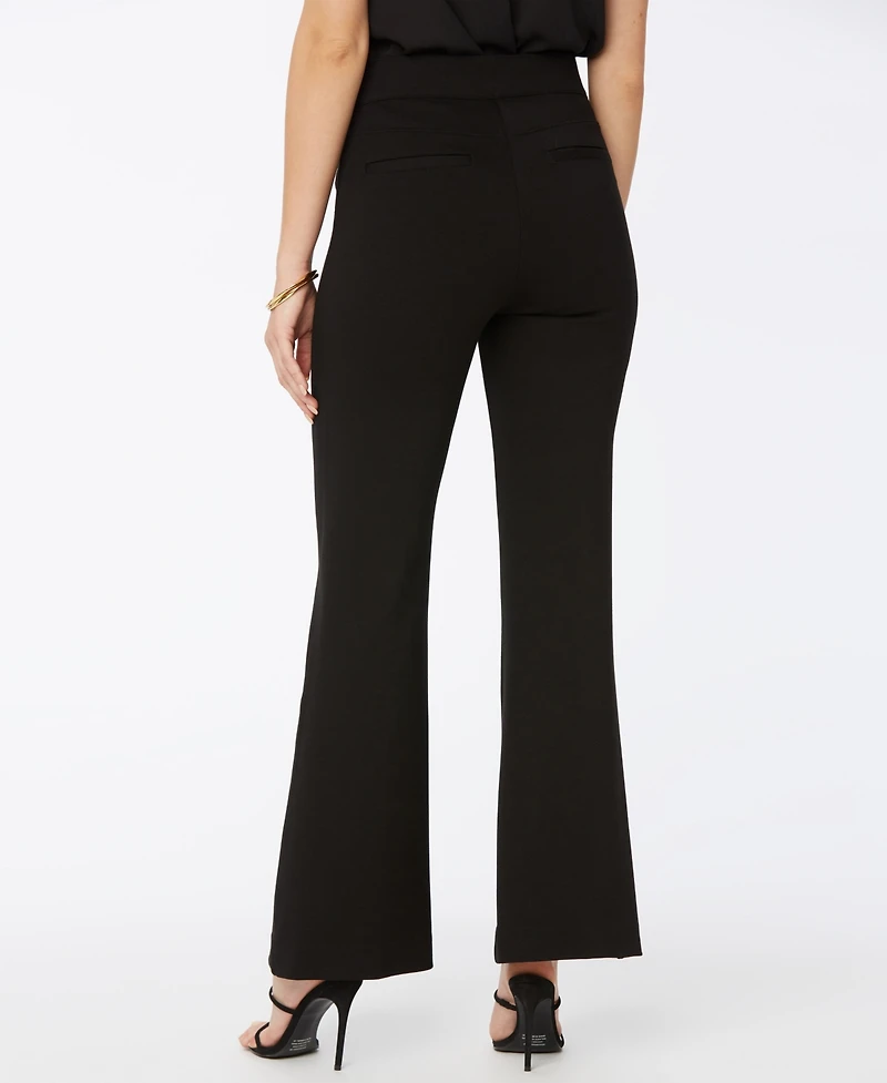 Nydj Women's High Rise Pull-on Flared Pants