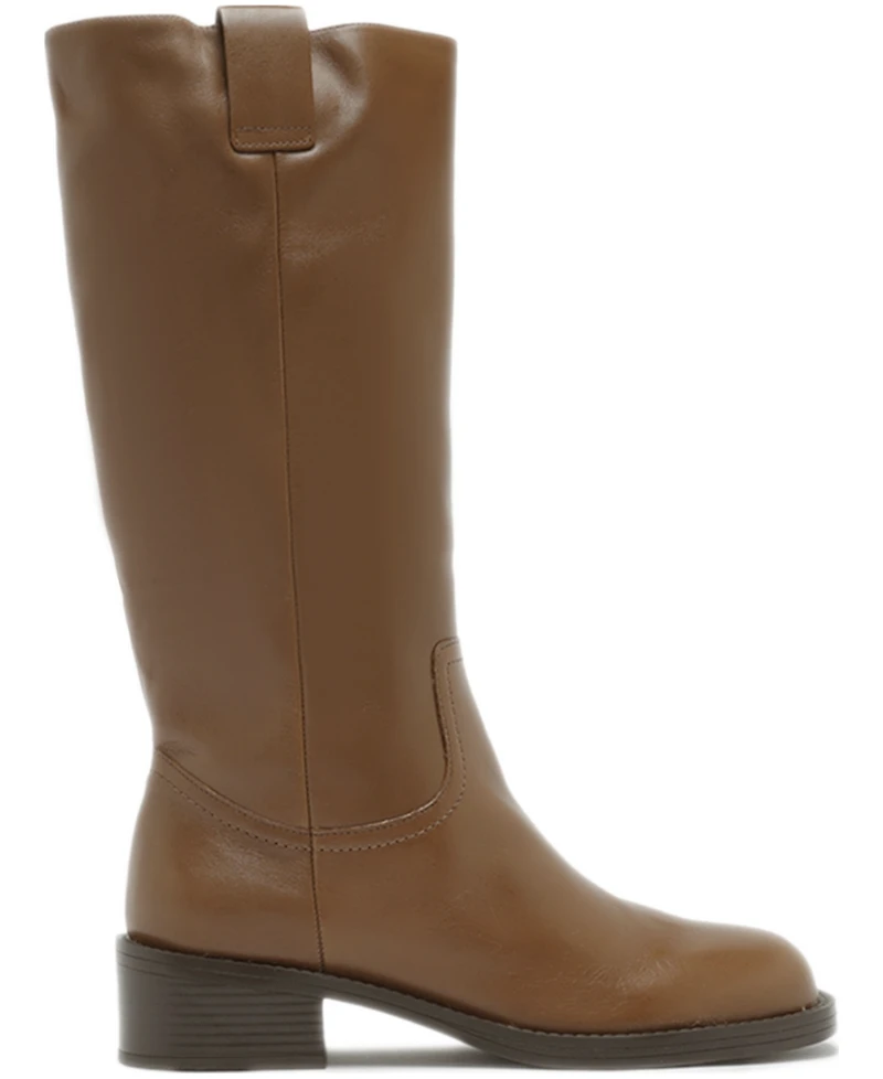 Arezzo Women's Hadley Low Block Heel Boots