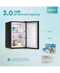 Euhomy 3.0 Cu. Ft. Upright Freezer