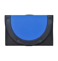 10-Player Foldable Poker Tabletop Blue