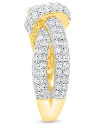 Forever Grown Diamonds Lab Diamond Ring (1 ct. t.w.) Sterling Silver (also 14k Gold Plated Silver)