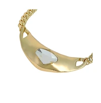 Sohi Women's The Petra-Chain Collar Necklace - California Gold