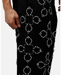 mnml Men's Ultra Baggy Jewel Appl Pants