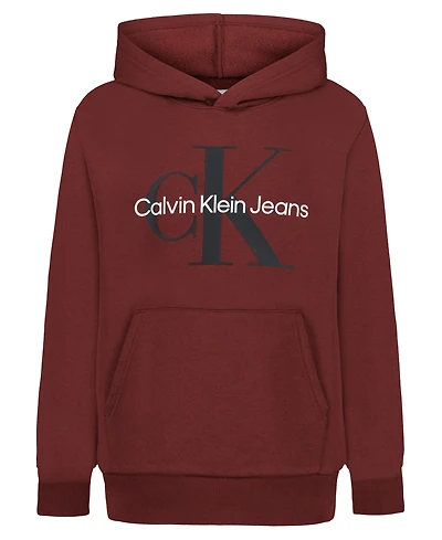 Calvin Klein Boys 8-20 Old School Logo Pullover Hoodie