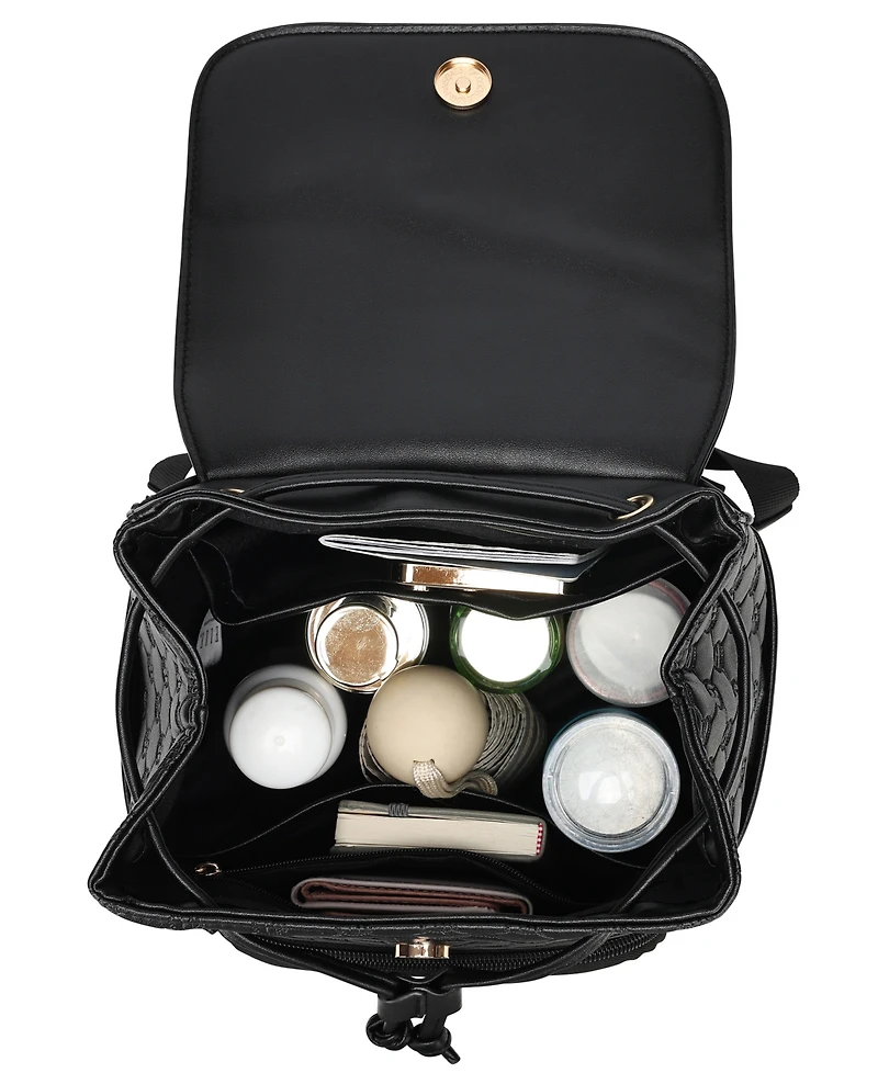 Elle Compass 11" Monogram Mini Backpack