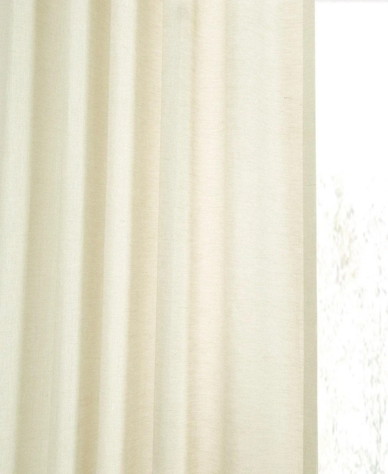 Half Price Drapes Deluxe French Linen Curtain