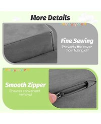 Hongge 5-Piece Foam Climb and Crawl Playset with Ball Pit for Toddlers