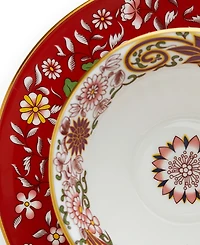 Wedgwood Wonderlust Crimson Orient Teacup & Saucer