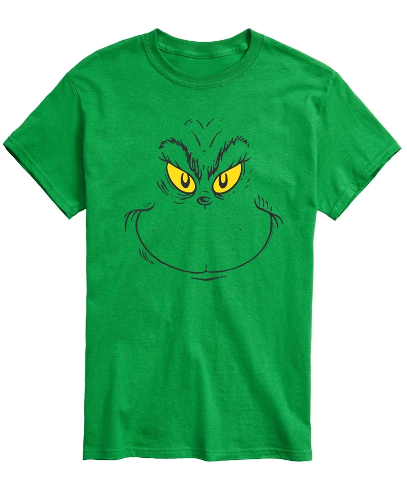 Men's Dr. Seuss The Grinch Face T-shirt