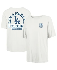 '47 Brand Women's Natural Los Angeles Dodgers Back Canyon Sadie T-Shirt
