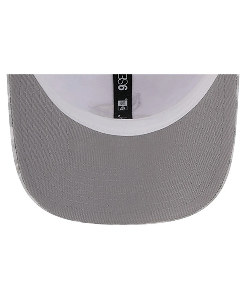 New Era Men's Gray Minnesota Vikings Salute to Service Fan Pack 9SEVENTY Trucker Adjustable Hat