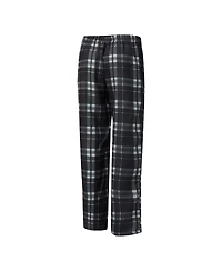 Concepts Sport Women's 2-Piece Heather Gray/Black Las Vegas Raiders Regulate Plaid Tank Top and Pants Sleep Set