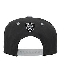 Outerstuff Big Boys and Girls Black Las Vegas Raiders Team Gradient Deadstock Snapback Hat