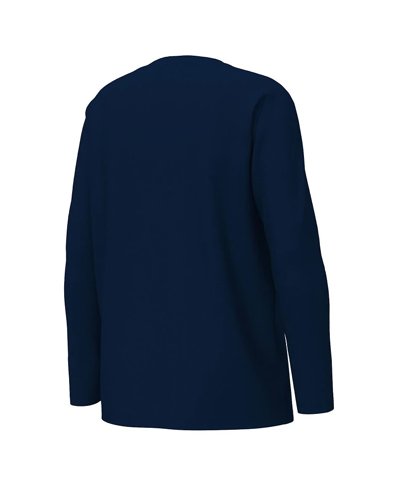 Outerstuff Big Boys and Girls Navy Dallas Cowboys Chestnut Holiday Sleep Set