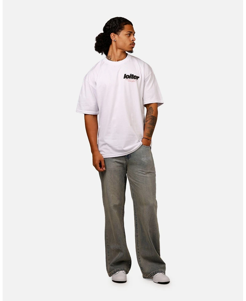 Loiter Men's mnml Human Box Tee