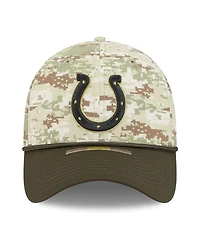 New Era Men's Camo Indianapolis Colts 2025 Salute to Service 39THIRTY Flex Hat