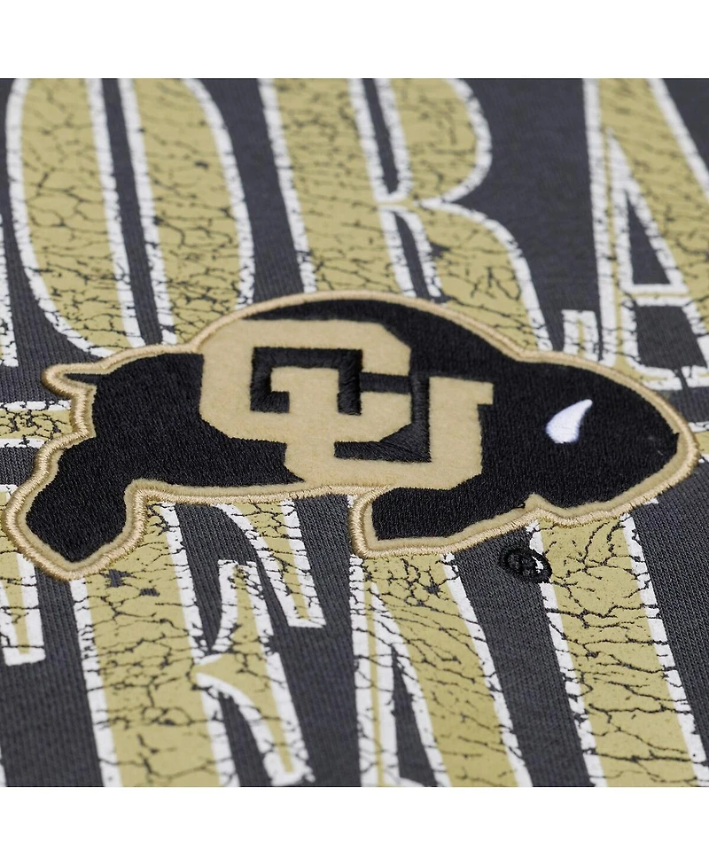 Men's Black Colorado Buffaloes Downtown Fleece Sweatshirt