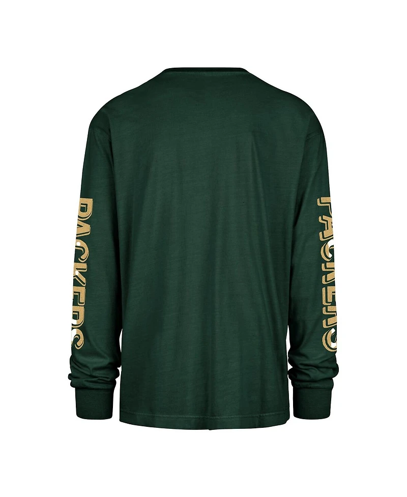 '47 Brand Men's Green Bay Packers Cairn Ravine Foundation Long Sleeve T-Shirt