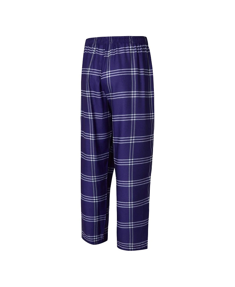 Concepts Sport Men's 2-Piece Purple/Gray Tcu Horned Frogs Top and Pants Sleep Set