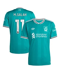 Adidas Men's Mohamed Salah Green Liverpool 2025/26 Third Replica Player Jersey