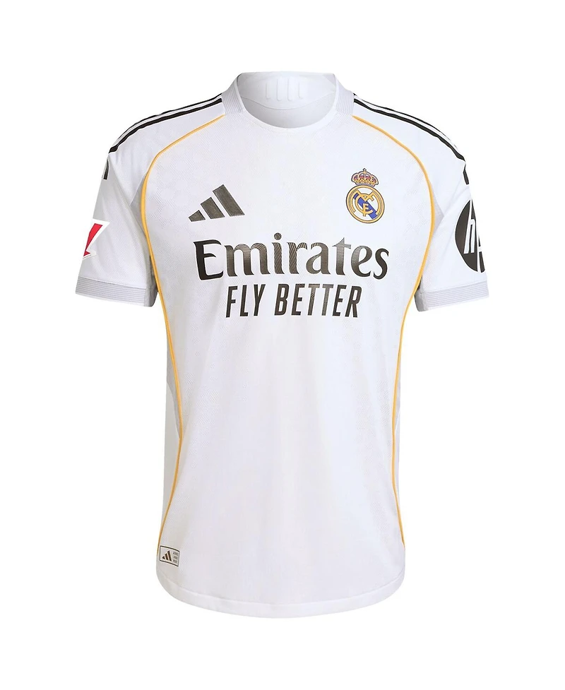 Adidas Men's Federico Valverde White Real Madrid 2025/26 Home Authentic Jersey