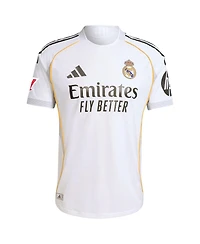 Adidas Men's Federico Valverde White Real Madrid 2025/26 Home Authentic Jersey