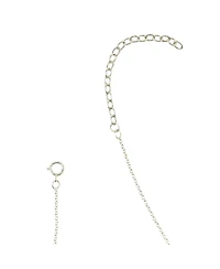 Uncommon Goods Birth Flower Pendant Necklace in Sterling Silver