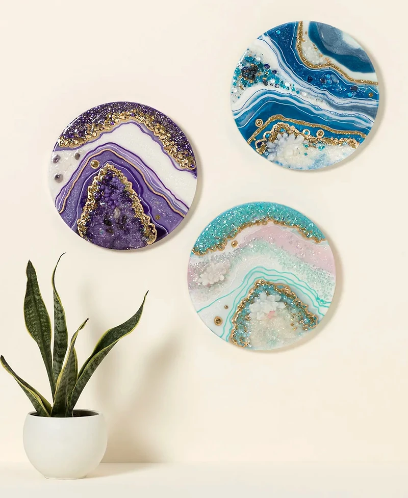 Uncommon Goods Birth Month Geode Crushed Art