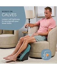 LifePro Foot and Calf Massager with Heat - Neuropathy Relief and Blood Circulation Booster - Soothing Therapy Device