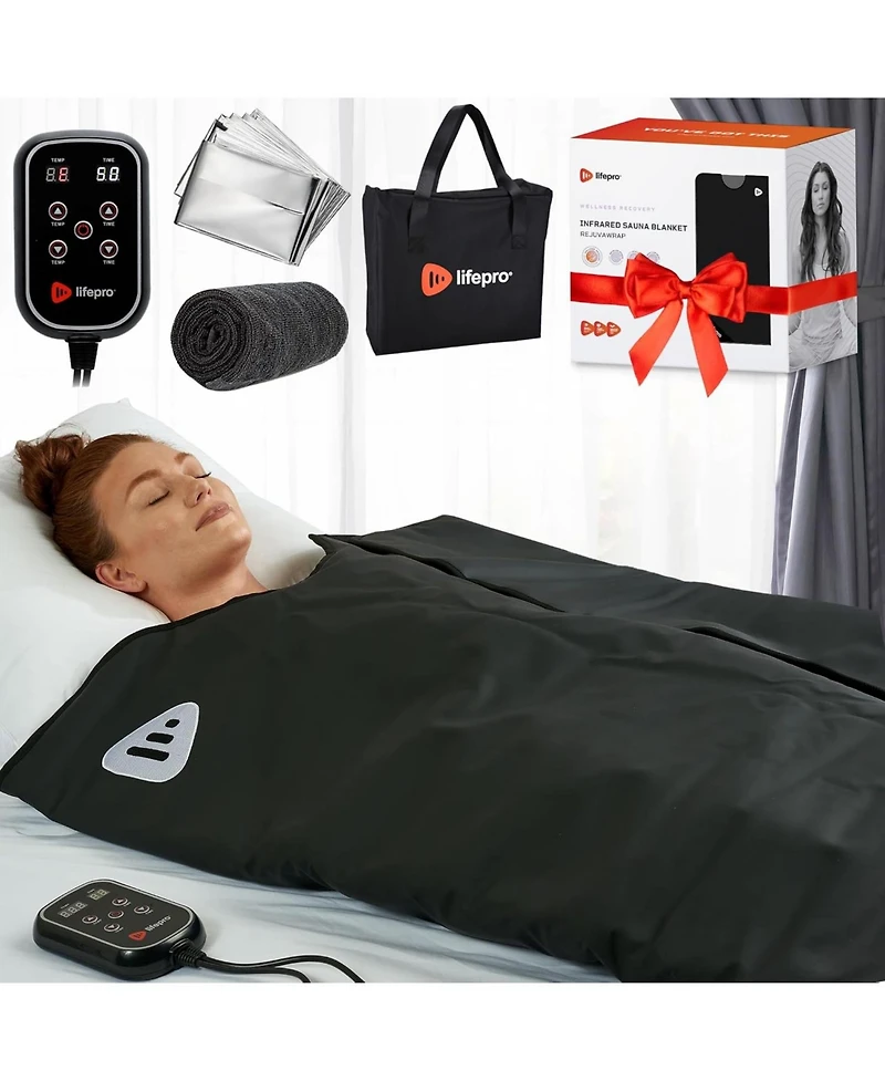 LifePro Far Infrared Sauna Blanket - Portable for Home Relaxation