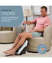 LifePro Foot Massager for Neuropathy - Heated Calf & Foot Therapy, Soothing Blood Revitalization