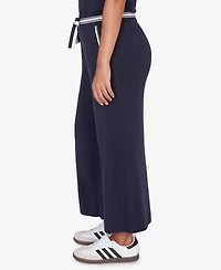 Ruby Rd. Petite Wide Leg Cropped Lounge Pant