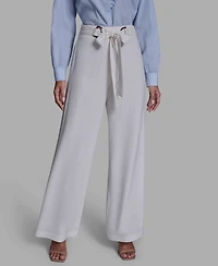 Bcbg Women's Wide Leg High Waist Pants