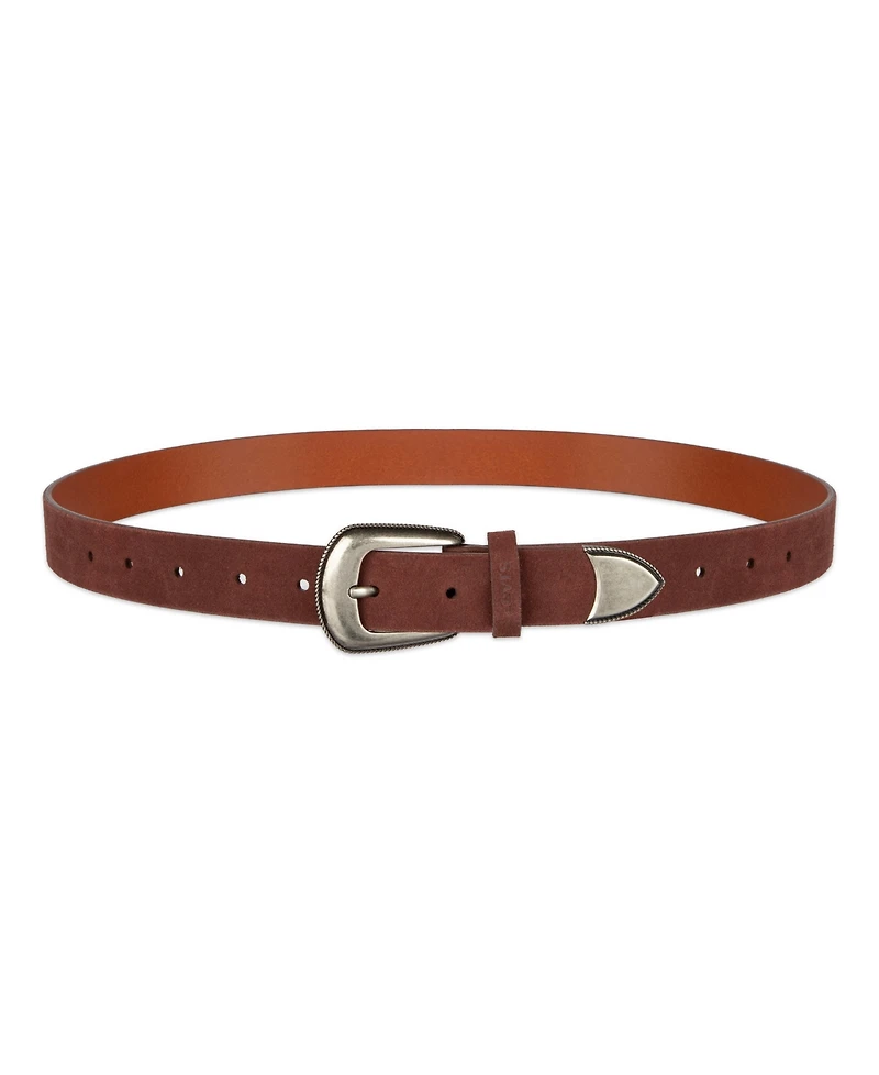Levi's Women's Western Style Rope Detail Buckle Belt