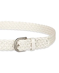 Levi's Women's Fully Adjustable Leather Braided Belt
