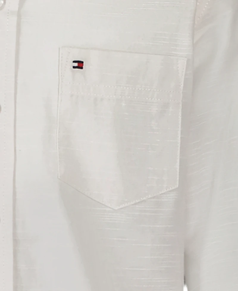 Tommy Hilfiger Boys 8-20 Texture Woven Long-Sleeve Shirt