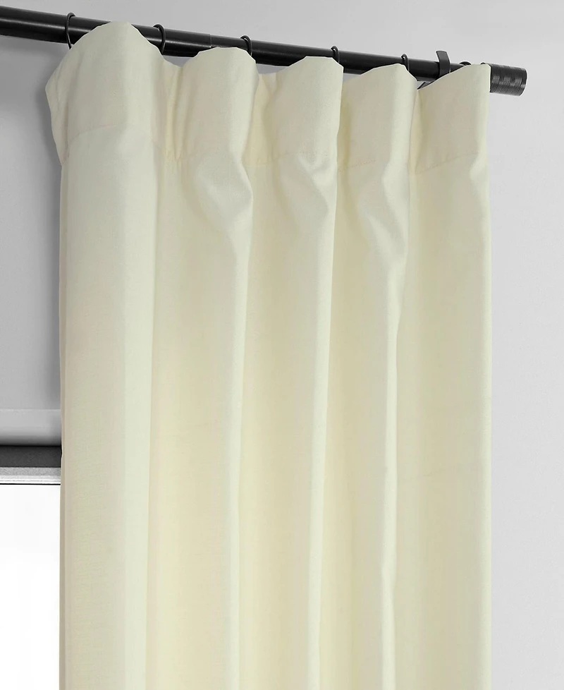 Half Price Drapes Dobby Linen Curtain