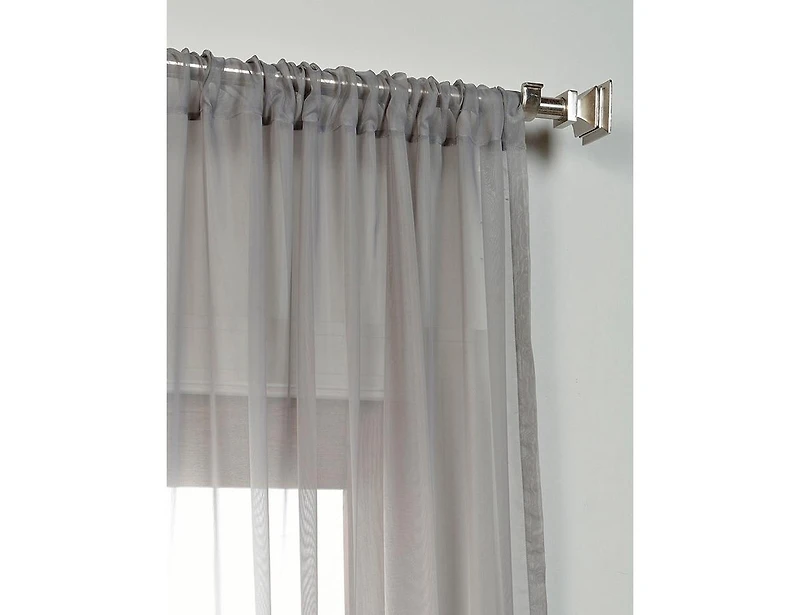 Half Price Drapes Sheer Curtain Pair (2 Panels