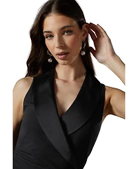 Coast Women's Tux Sleeveless Midi Dress